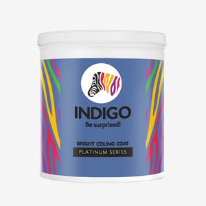 BRIGHT CEILING PAINT (PLATINUM SERIES) | INDIGO PAINTS | RS.6400 PER/BUCKET | BUCKET SIZE : 20 LTR