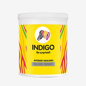 INTERIOR EMULSION INDIGO PAINT (Silver Series) | RS.6600 PER/BUCKET | SIZE : 20 LTR