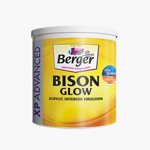 Bison Glow Acrylic Interior Emulsion | Rs.2650 Per/Bucket | 20 Litre Bucket