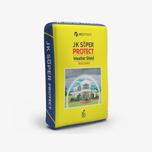 JK Super Protect Cement | Weather Shield | Rs.610 Per/Bag | 50 KG