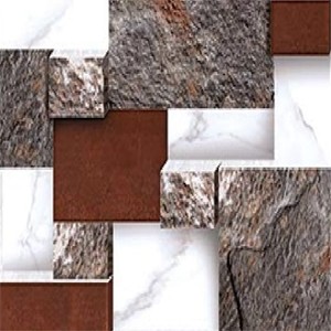 CERAMIC ELEVATION BROWN WALL TILES | RS.135 SQ/FT | SIZE : 300 X 450