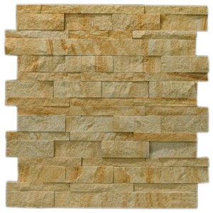 WALL CLADDING WITH NATURAL STONE | RS.145 Sq./Ft | SIZE :  145x600mm,