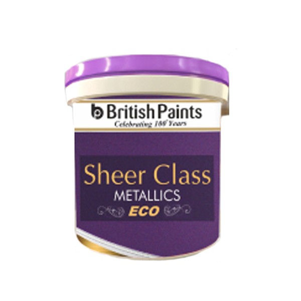 SHEER CLASS METALLICS ECO BRITISH PAINT | RS.2600 PER/BUCKET | SIZE : 20 LTR