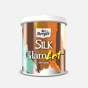 Silk GlamArt Vintage BERGER PAINTS | RS.1050 PER/BUCKET | SIZE : 1 LTR