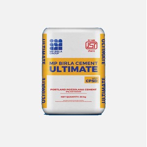 Mp Birla Ultimate Ppc Cement, Packaging Size: 50kg