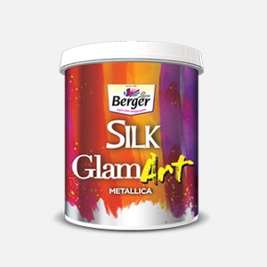 SILK GlamArt METALLICA BERGER PAINTS | RS.9500 PER/BUCKET | SIZE : 20 LTR|