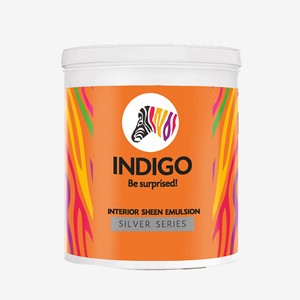 INTERIOR SHEEN EMULSION INDIGO PAINTS | RS.4500 PER/BUCKET | SIZE : 20 LTR