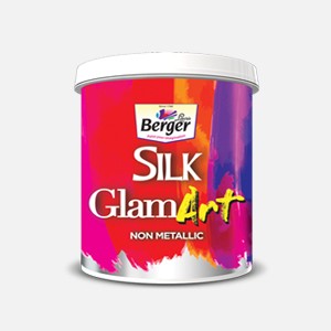 SILK GlamArt NON METALLIC BERGER PAINTS | Rs.610 PER/BUCKET | SIZE : 1 LTR