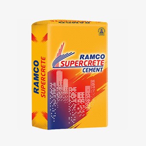 RAMCO SUPERCRETE CEMENT| RS.330 PER/BAG | 50 KG