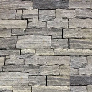 Natural Grey Wall Cladding Tiles | Rs.130 Per Peice | Size  : 560 x 150mm